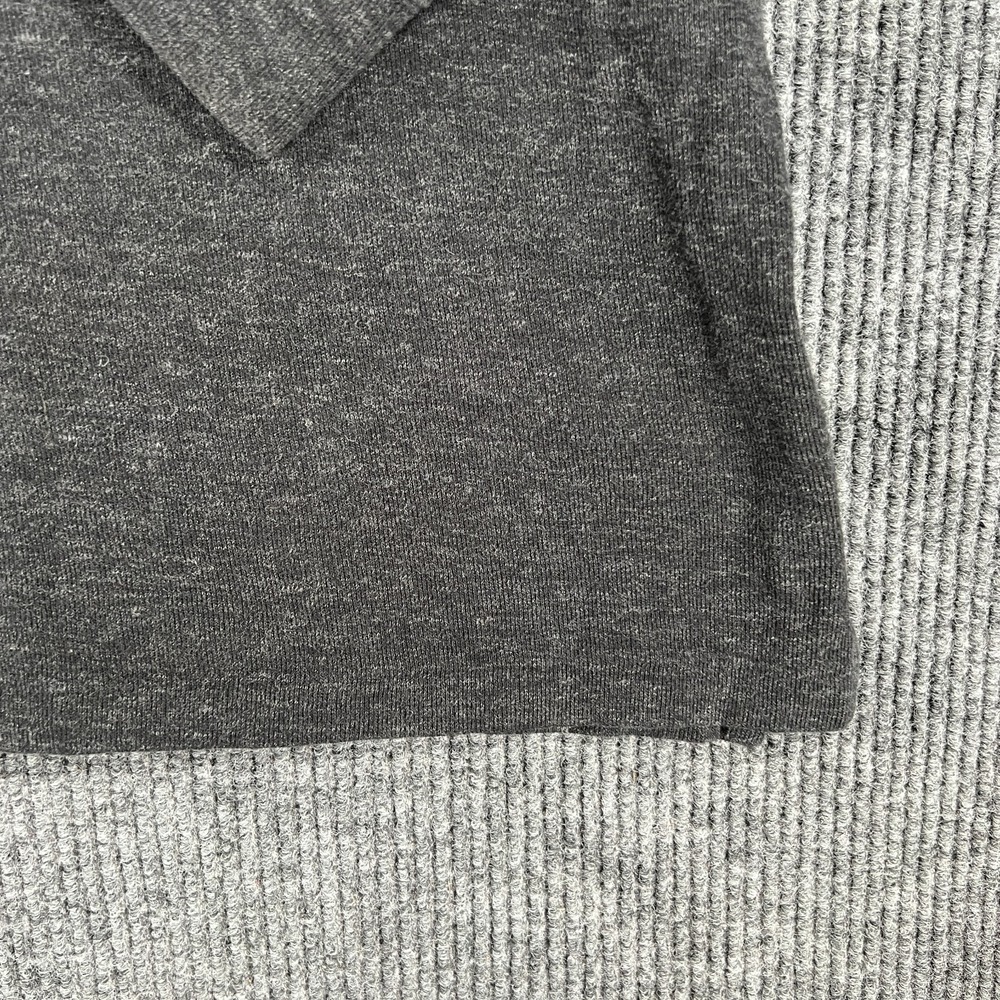 Polo Ralph Lauren Sweater Mens 2XL XXL Gray Long Sleeve Mock Neck Flesh Pony - Picture 5 of 10